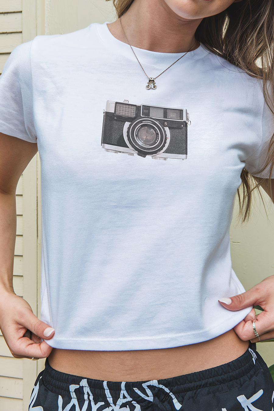 Vintage Camera Baby Tee